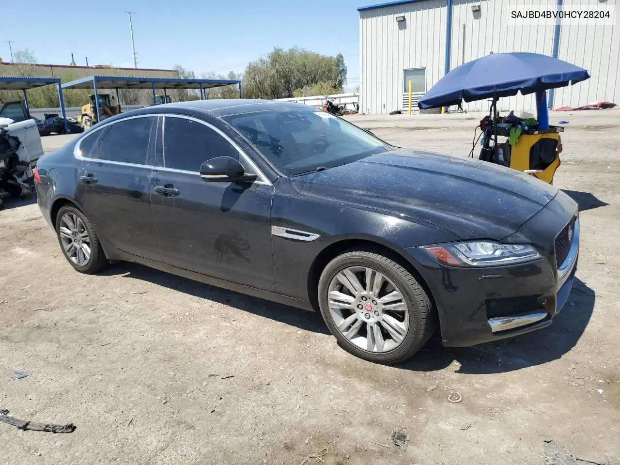 2017 Jaguar Xf Premium VIN: SAJBD4BV0HCY28204 Lot: 60929455
