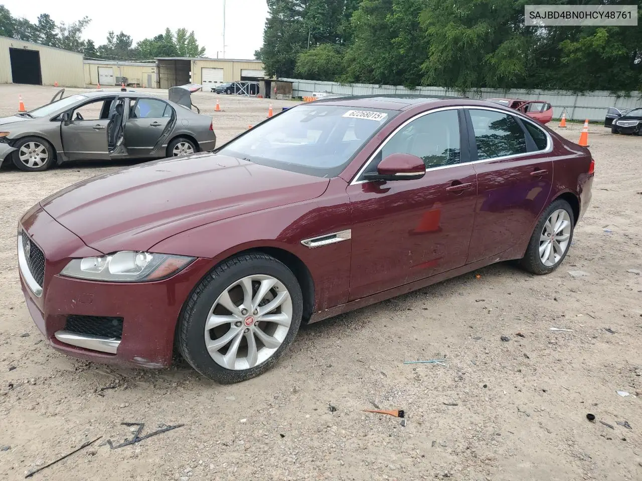 2017 Jaguar Xf Premium VIN: SAJBD4BN0HCY48761 Lot: 62268015