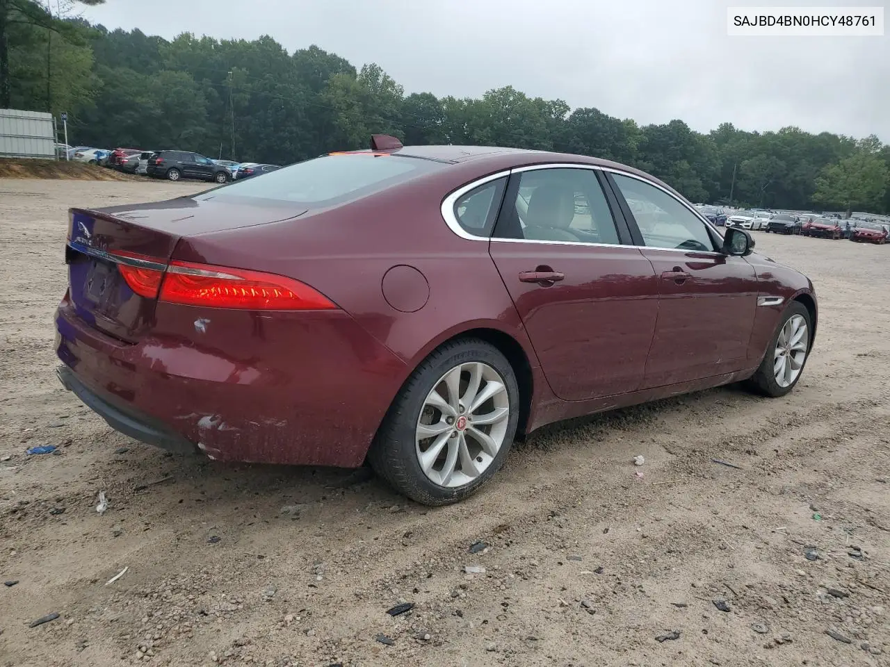 2017 Jaguar Xf Premium VIN: SAJBD4BN0HCY48761 Lot: 62268015