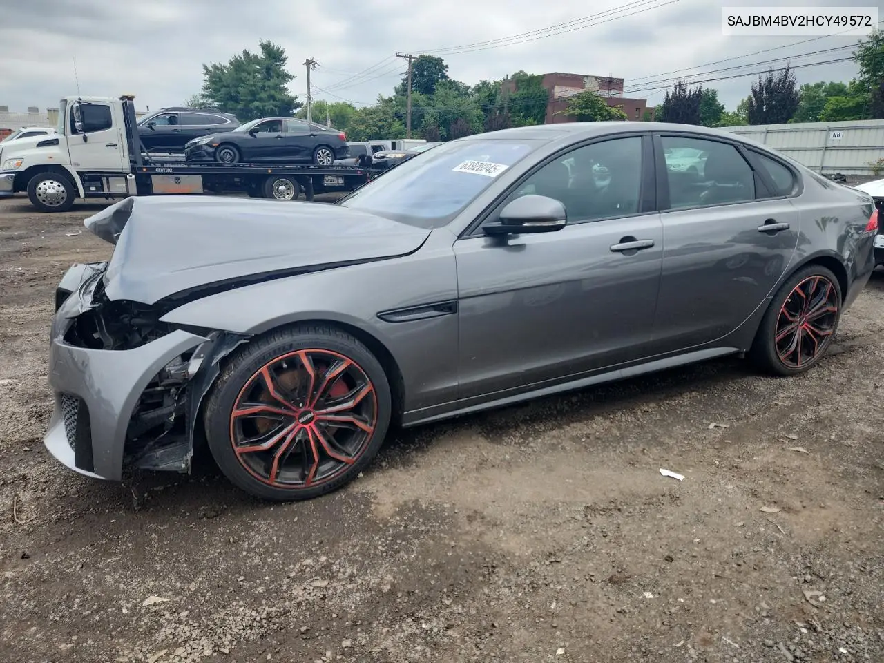 2017 Jaguar Xf S VIN: SAJBM4BV2HCY49572 Lot: 63920245