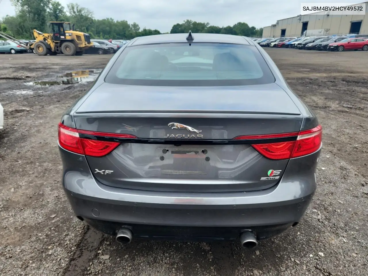 2017 Jaguar Xf S VIN: SAJBM4BV2HCY49572 Lot: 63920245