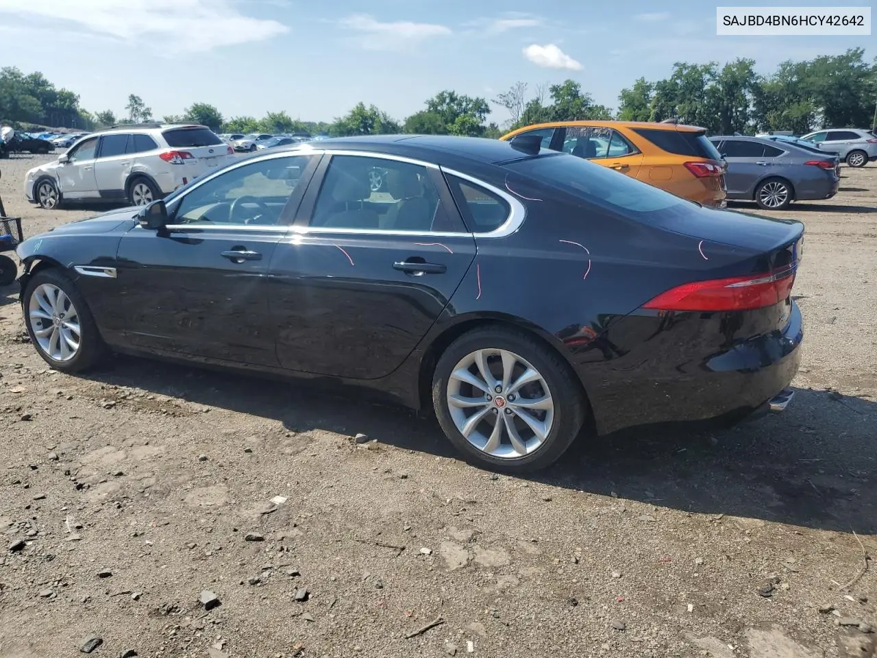 2017 Jaguar Xf Premium VIN: SAJBD4BN6HCY42642 Lot: 64603755