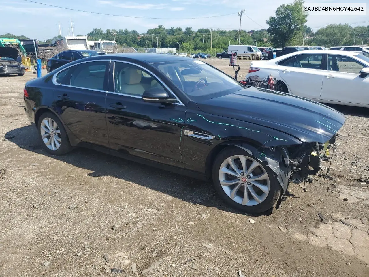 2017 Jaguar Xf Premium VIN: SAJBD4BN6HCY42642 Lot: 64603755