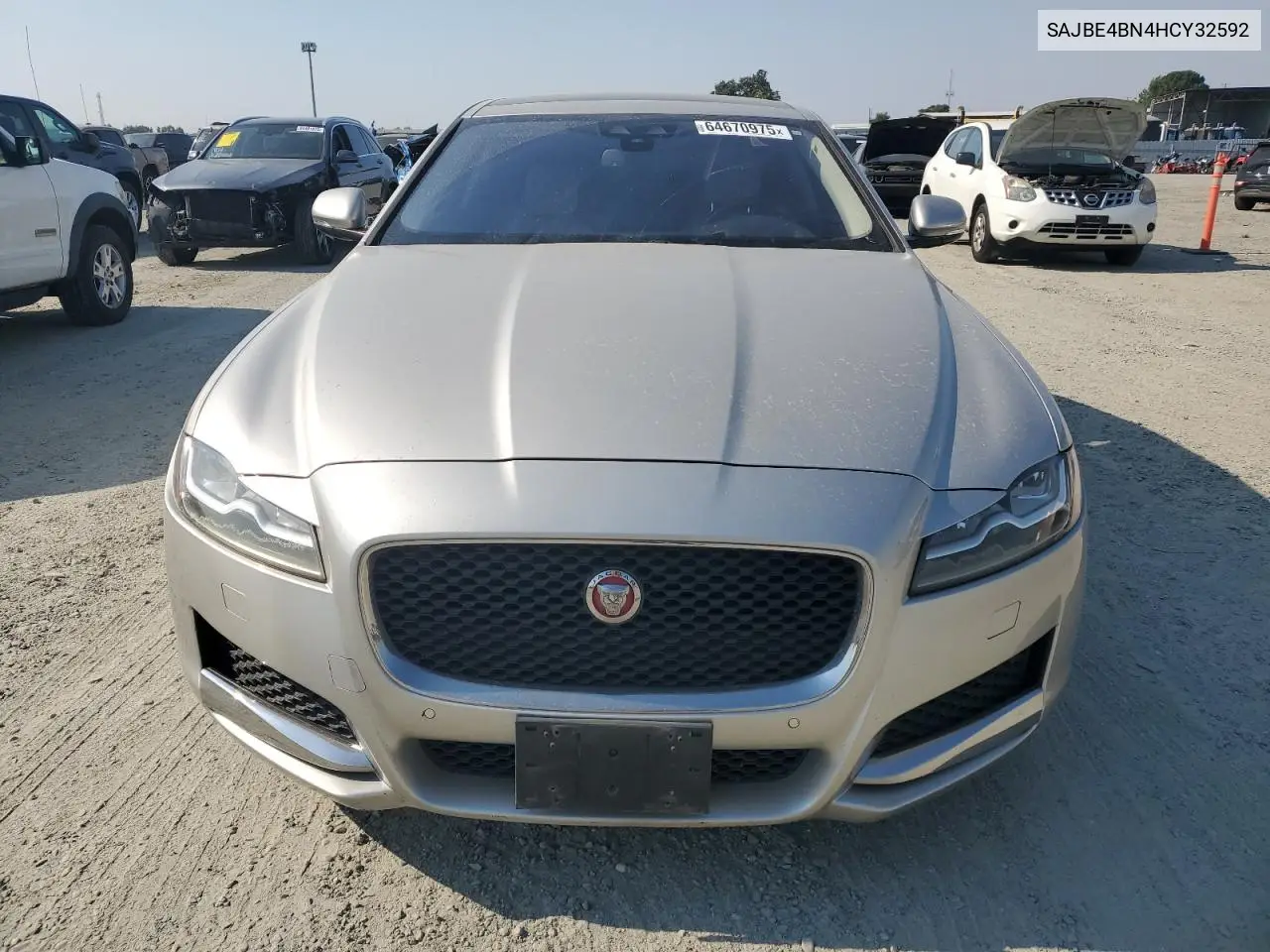 2017 Jaguar Xf Prestige VIN: SAJBE4BN4HCY32592 Lot: 64670975