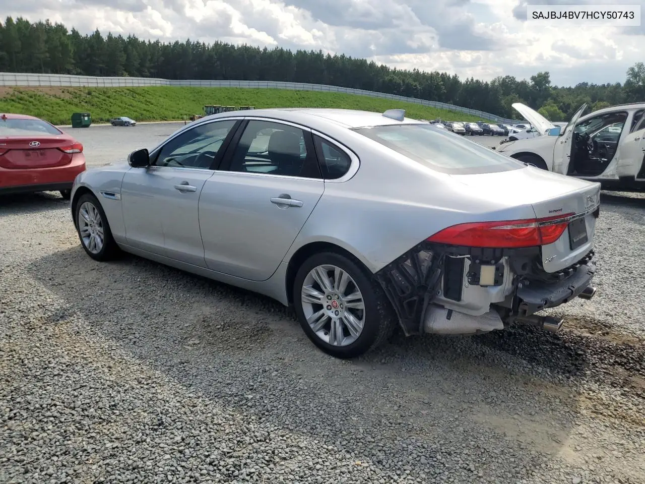 2017 Jaguar Xf Premium VIN: SAJBJ4BV7HCY50743 Lot: 64762315