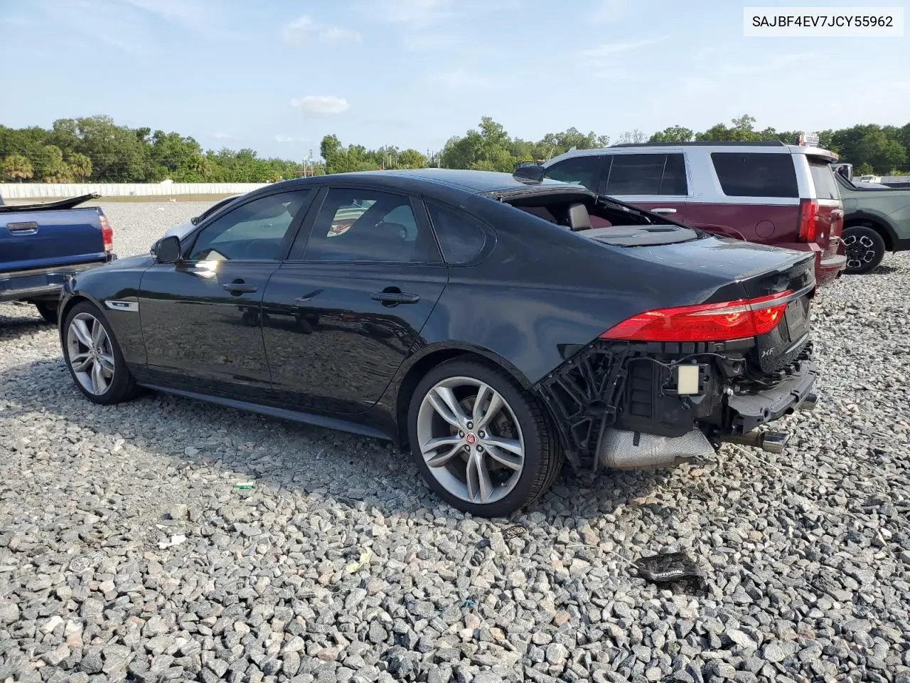 2018 Jaguar Xf R - Sport VIN: SAJBF4EV7JCY55962 Lot: 55228375