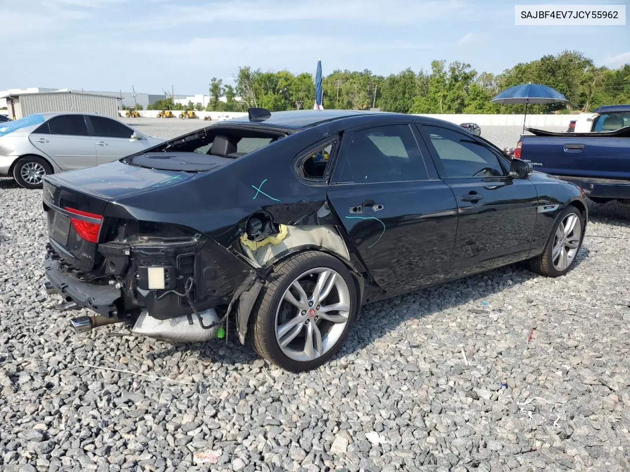2018 Jaguar Xf R - Sport VIN: SAJBF4EV7JCY55962 Lot: 55228375