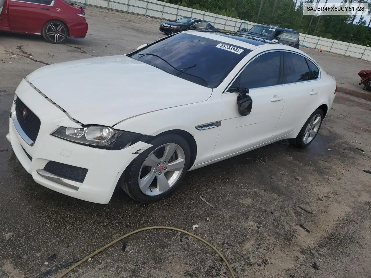 2018 Jaguar Xf VIN: SAJBR4FX8JCY61728 Lot: 59703365