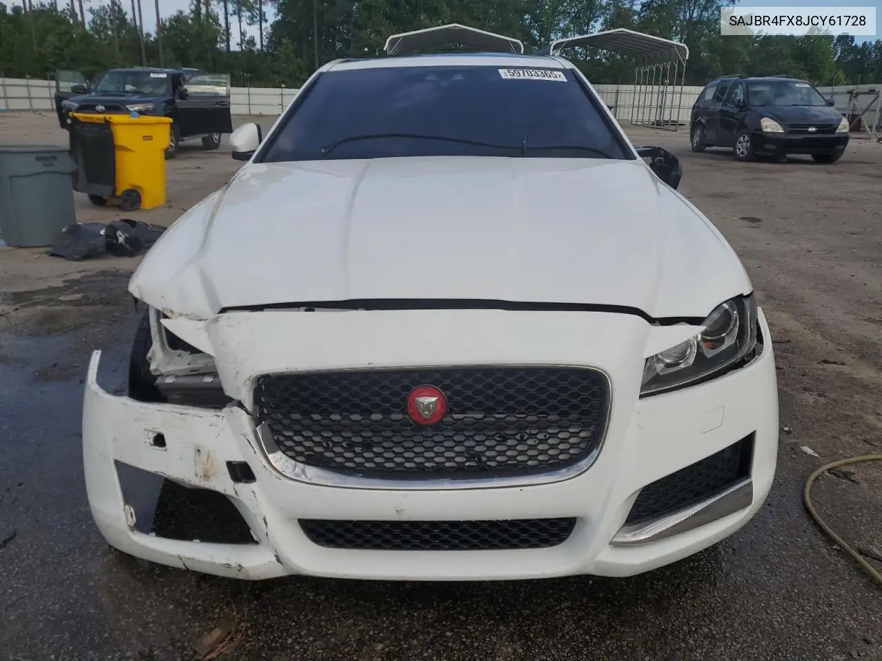 2018 Jaguar Xf VIN: SAJBR4FX8JCY61728 Lot: 59703365