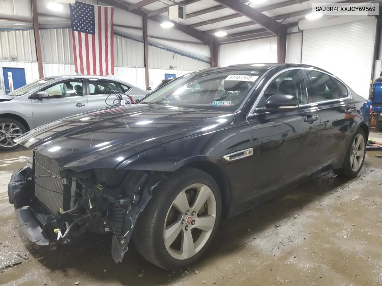 2018 Jaguar Xf VIN: SAJBR4FXXJCY69569 Lot: 61164535