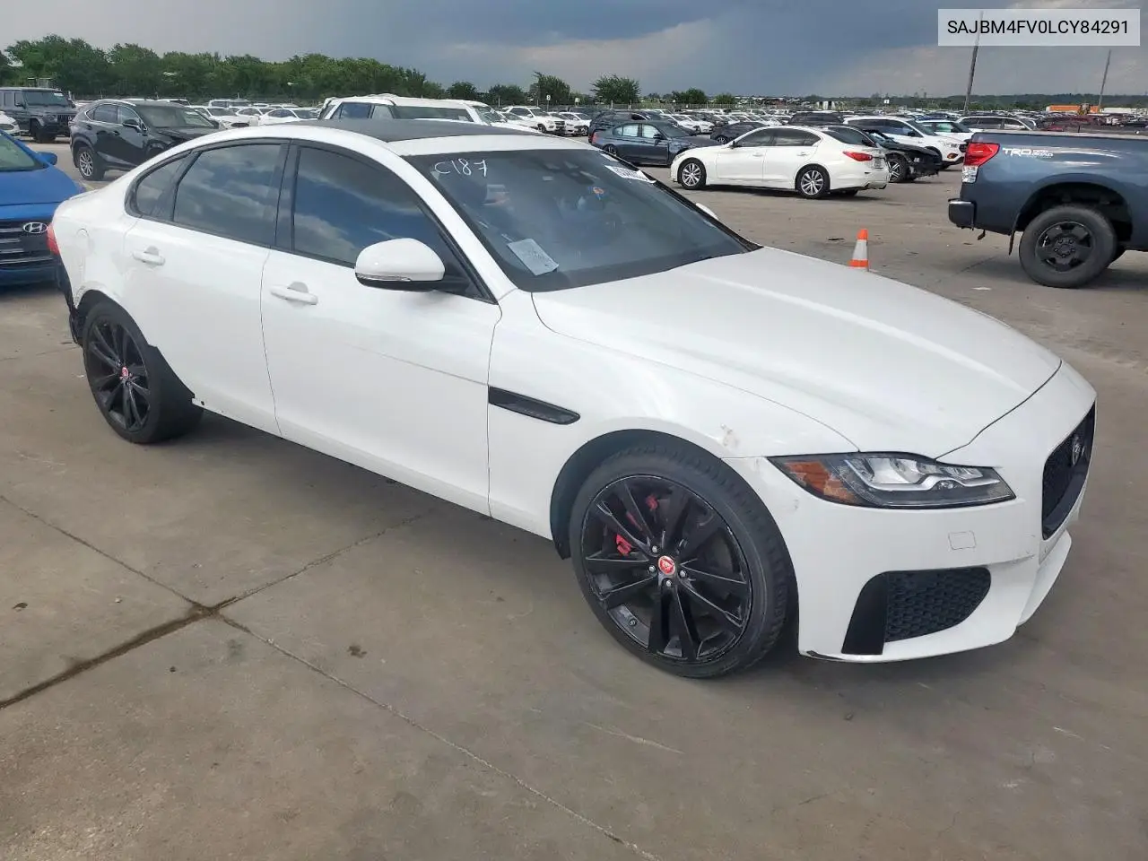 2020 Jaguar Xf S VIN: SAJBM4FV0LCY84291 Lot: 63480335