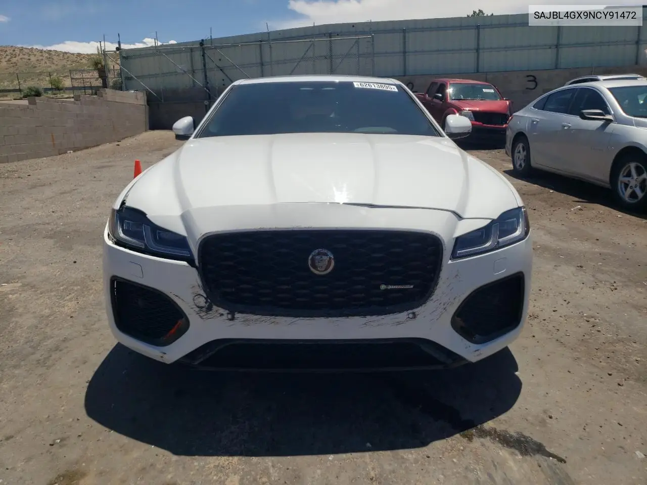 2022 Jaguar Xf R-Dynamic Se VIN: SAJBL4GX9NCY91472 Lot: 62613895
