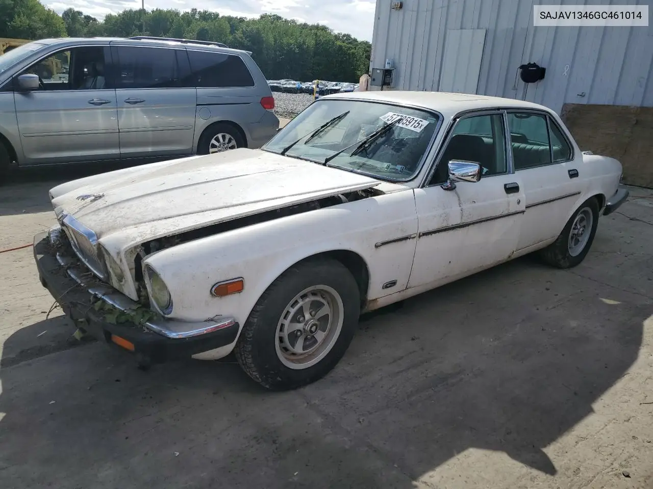 1986 Jaguar Xj6 VIN: SAJAV1346GC461014 Lot: 57785915