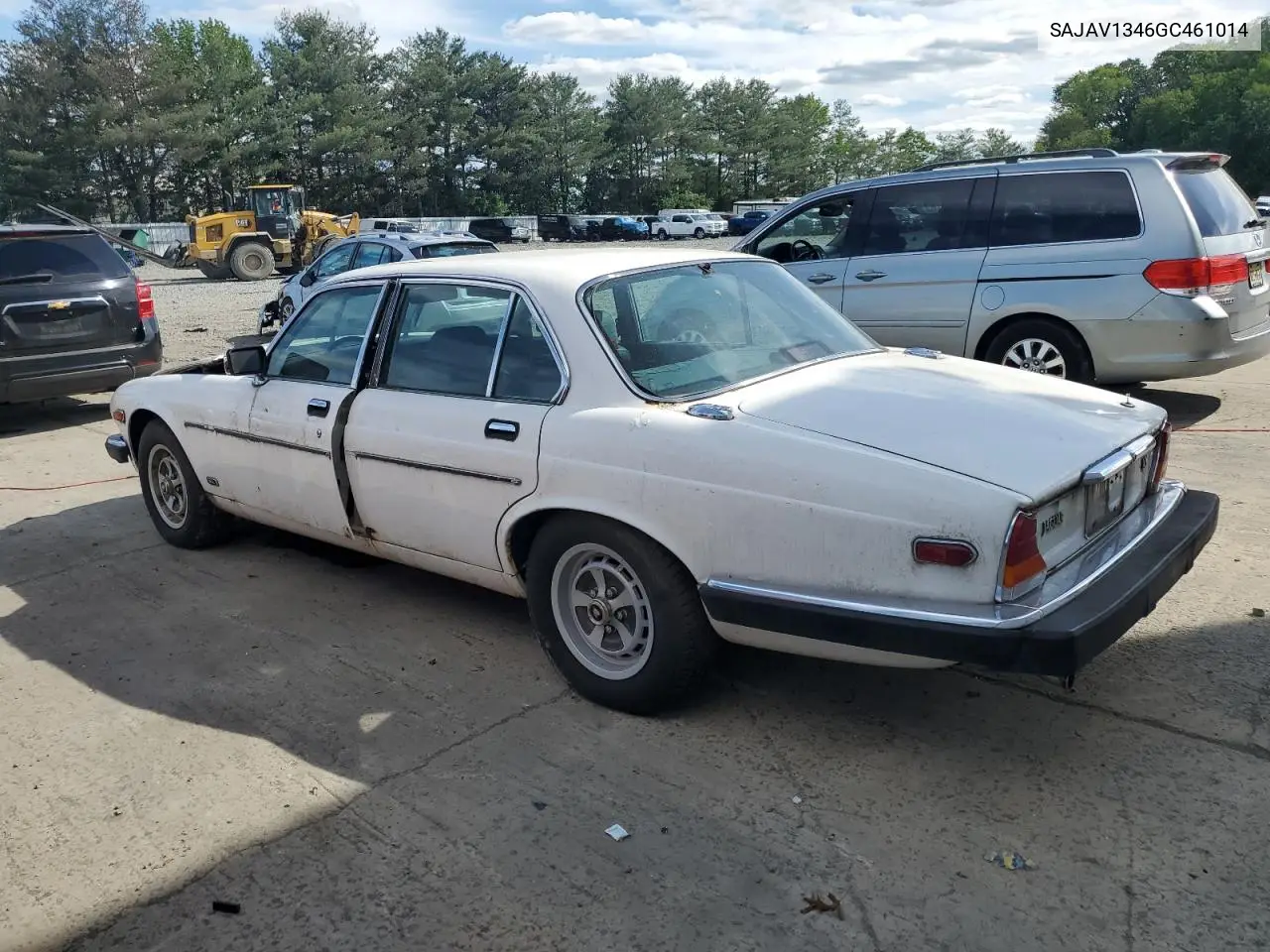 1986 Jaguar Xj6 VIN: SAJAV1346GC461014 Lot: 57785915
