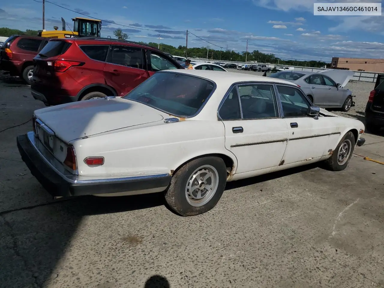 1986 Jaguar Xj6 VIN: SAJAV1346GC461014 Lot: 57785915