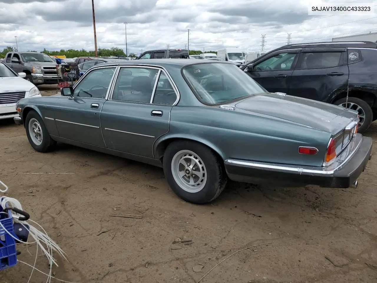 1986 Jaguar Xj6 VIN: SAJAV1340GC433323 Lot: 58348205