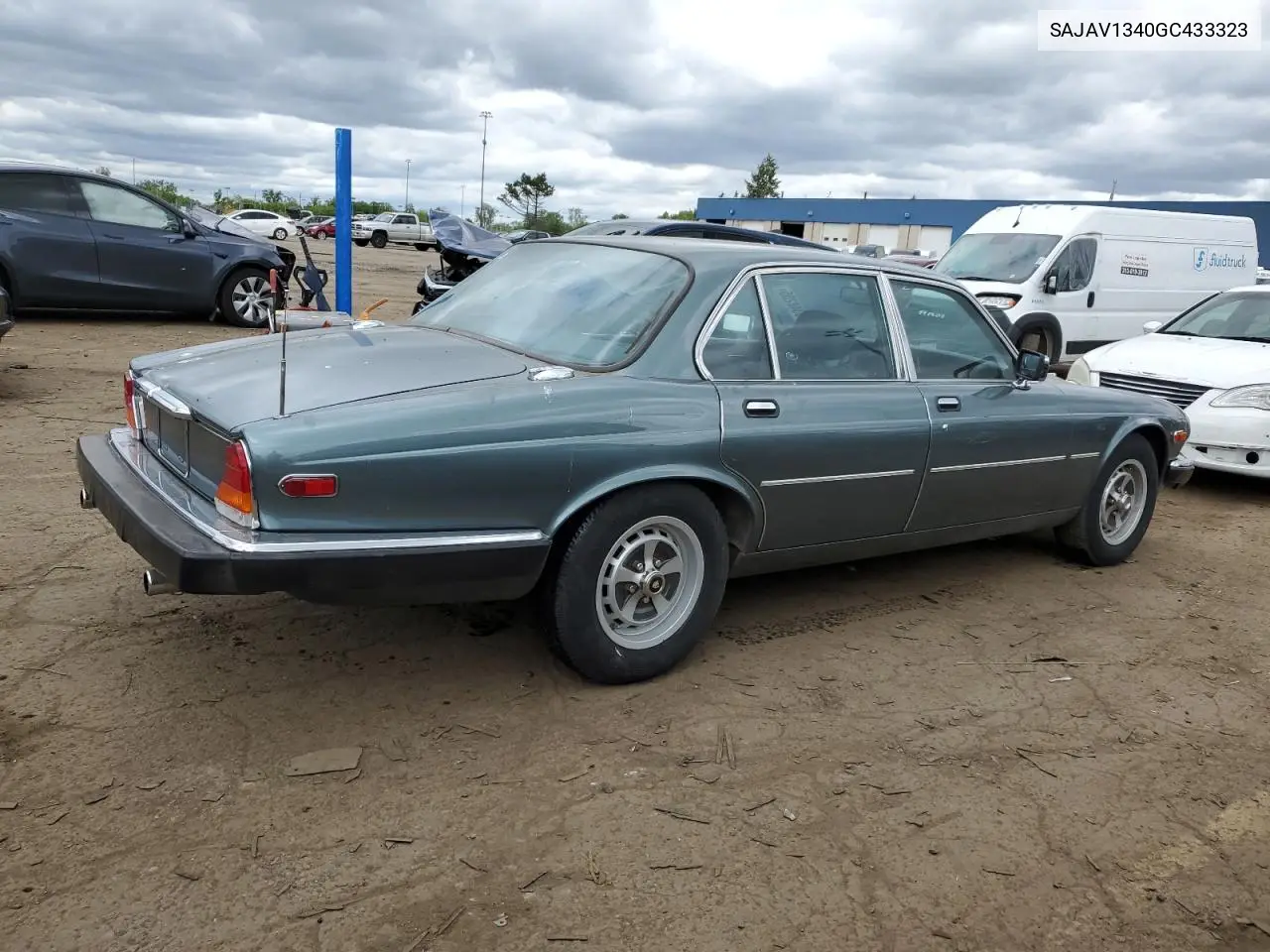1986 Jaguar Xj6 VIN: SAJAV1340GC433323 Lot: 58348205