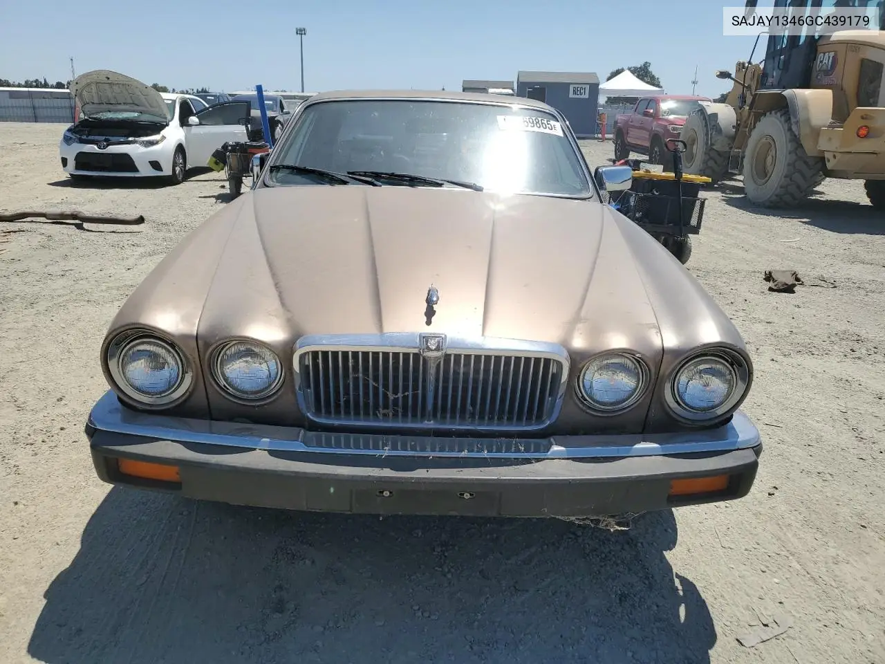 1986 Jaguar Xj6 Vanden Plas VIN: SAJAY1346GC439179 Lot: 65069865