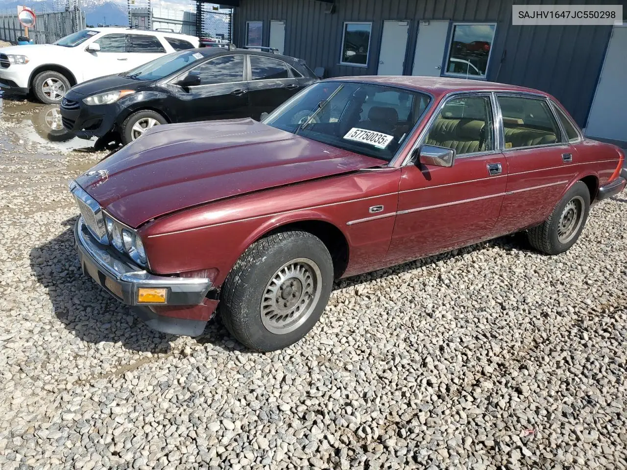 1988 Jaguar Xj6 VIN: SAJHV1647JC550298 Lot: 57750035