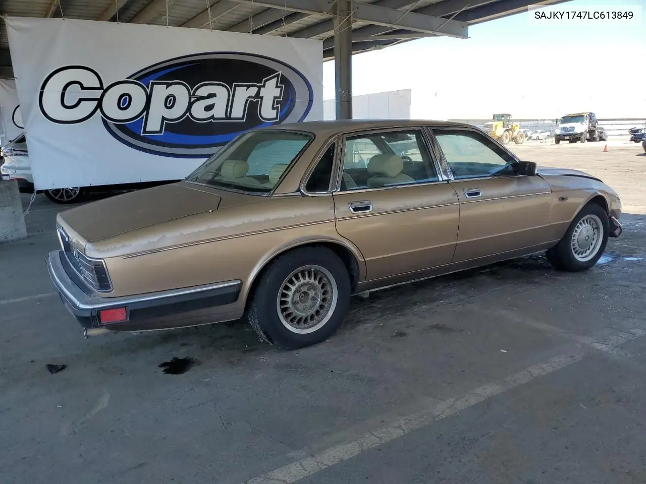 1990 Jaguar Vandenplas VIN: SAJKY1747LC613849 Lot: 58019455