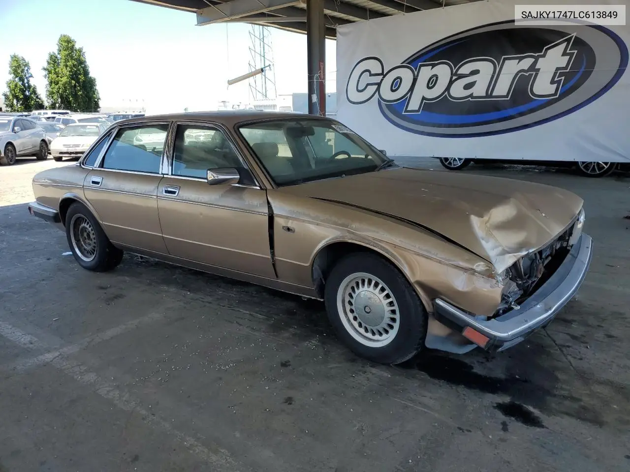 1990 Jaguar Vandenplas VIN: SAJKY1747LC613849 Lot: 58019455
