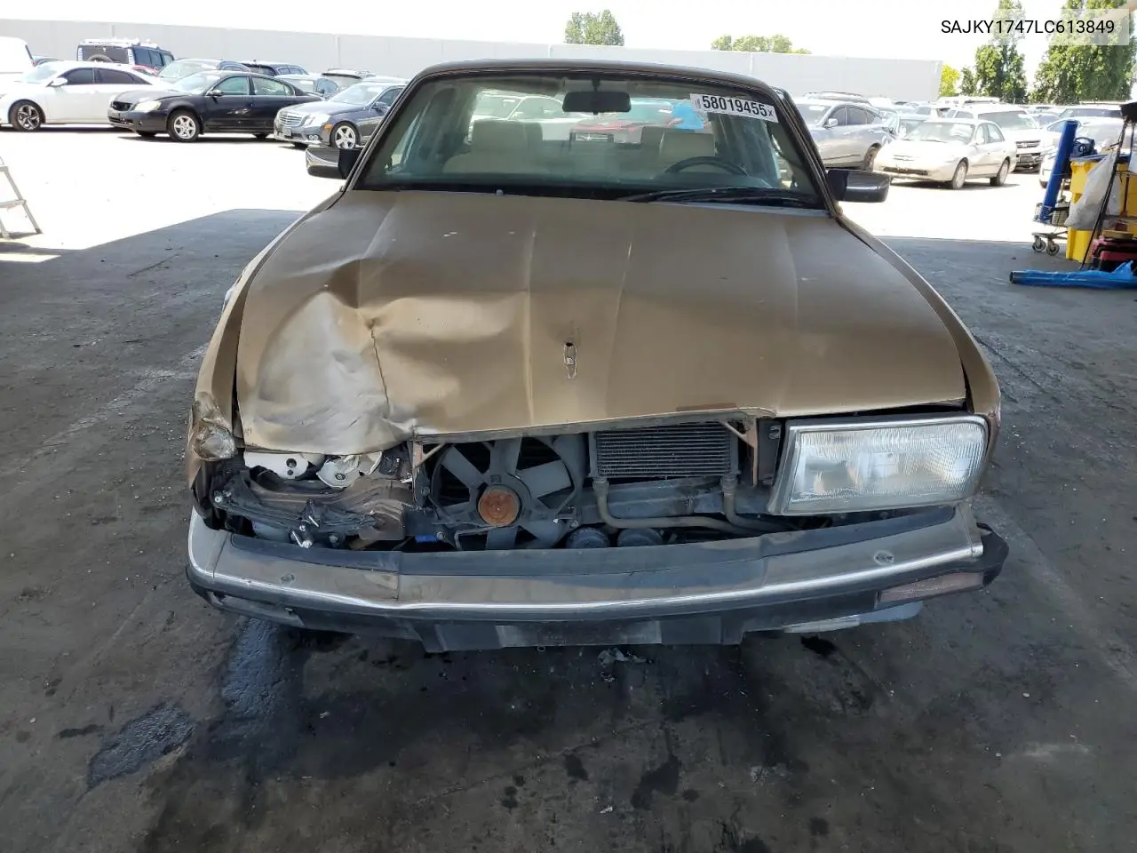 1990 Jaguar Vandenplas VIN: SAJKY1747LC613849 Lot: 58019455