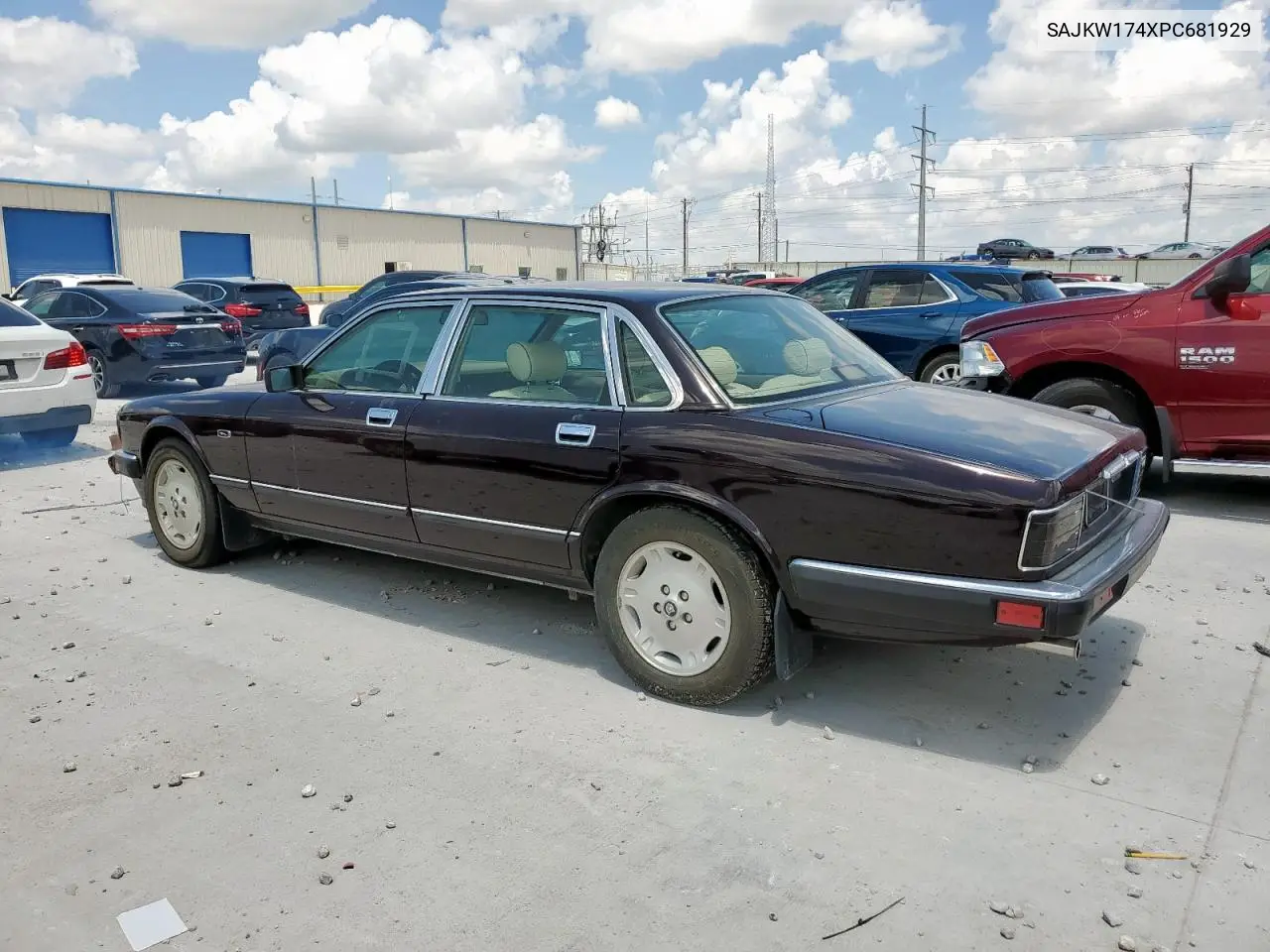 1993 Jaguar Xj6 Vanden Plas VIN: SAJKW174XPC681929 Lot: 63790895