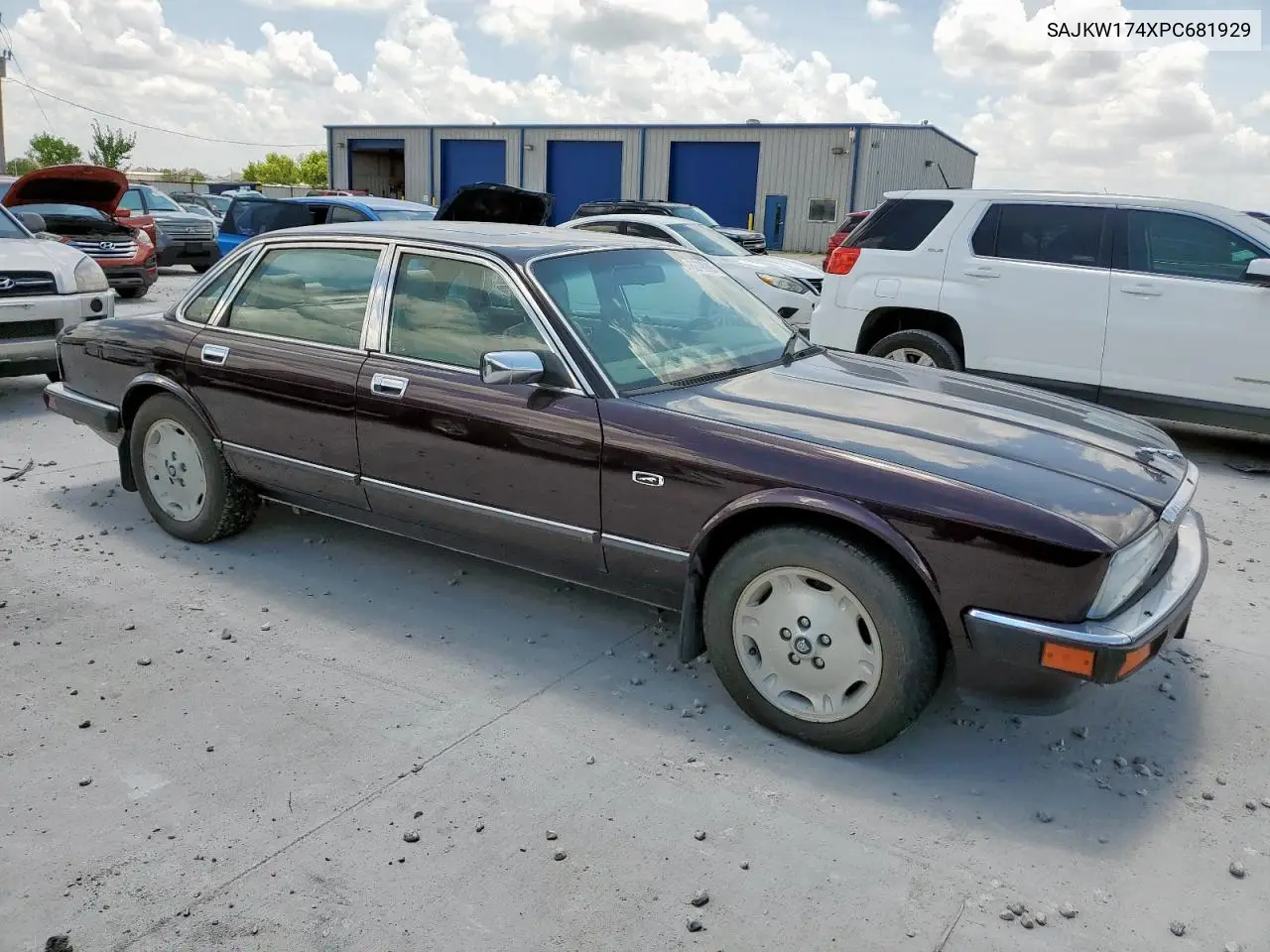 1993 Jaguar Xj6 Vanden Plas VIN: SAJKW174XPC681929 Lot: 63790895