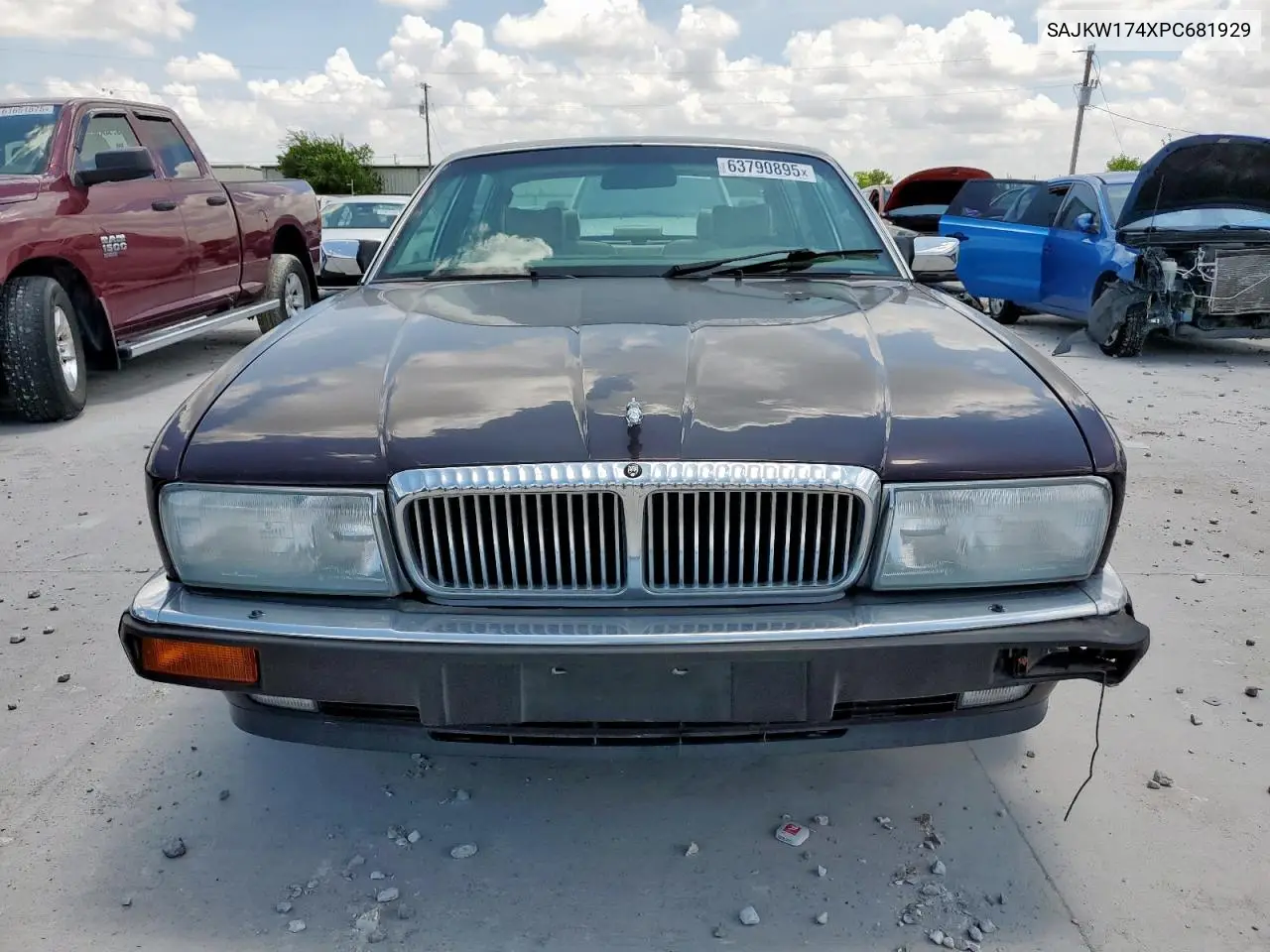 1993 Jaguar Xj6 Vanden Plas VIN: SAJKW174XPC681929 Lot: 63790895