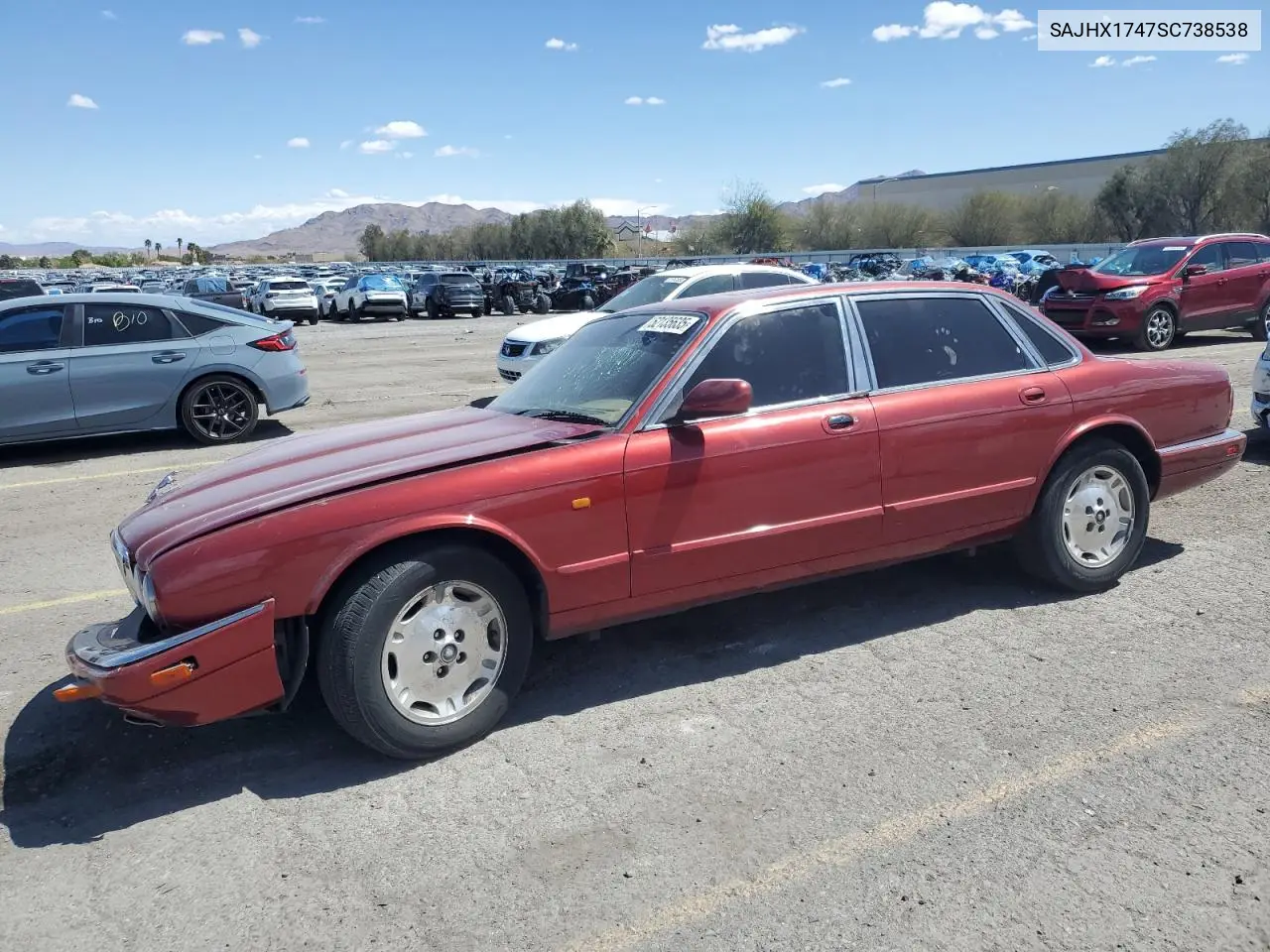 1995 Jaguar Xj6 VIN: SAJHX1747SC738538 Lot: 52135635