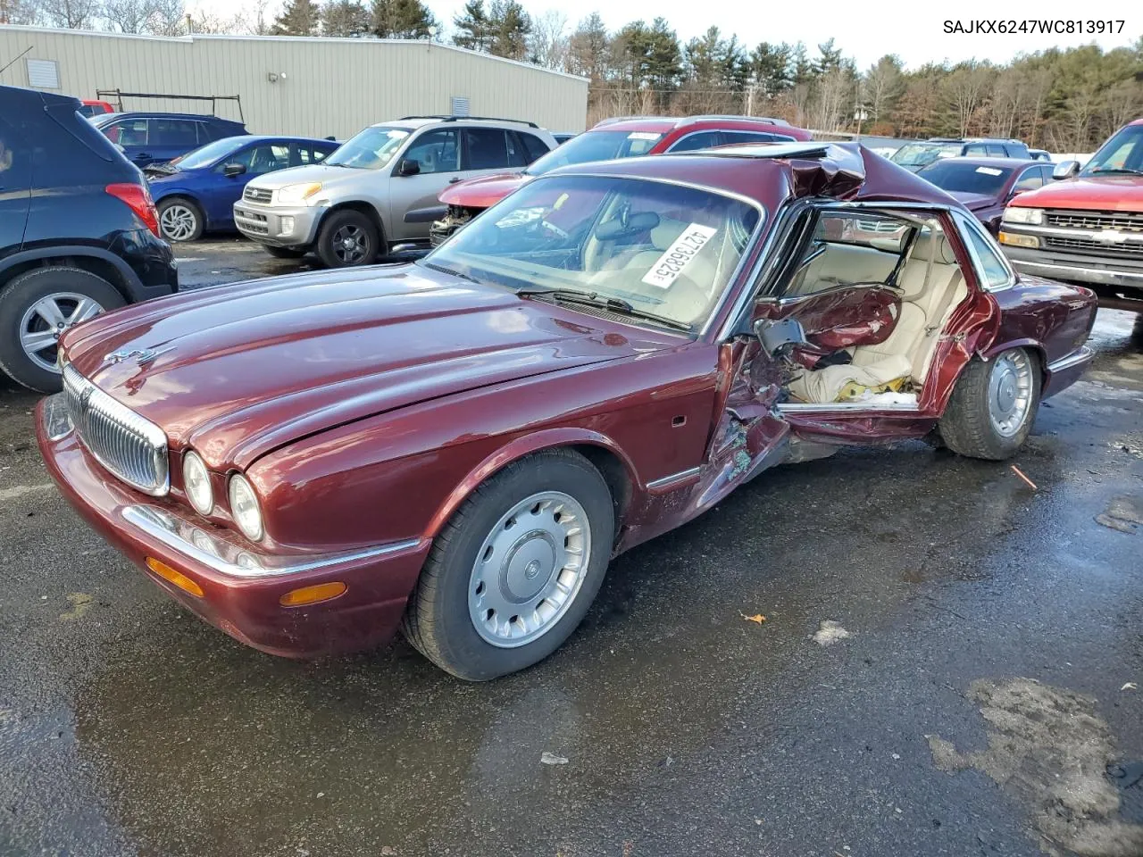 1998 Jaguar Vandenplas VIN: SAJKX6247WC813917 Lot: 42736825