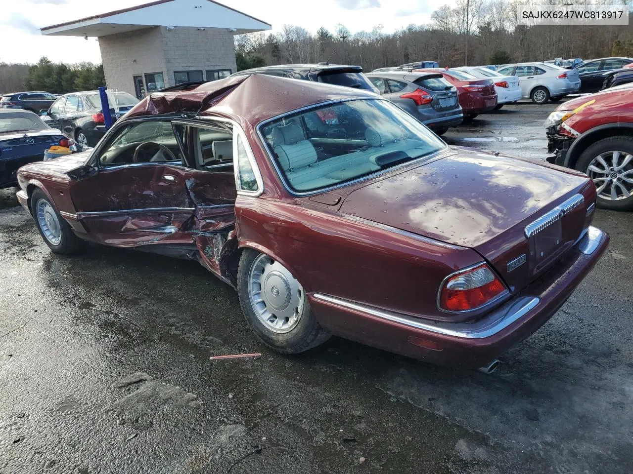 1998 Jaguar Vandenplas VIN: SAJKX6247WC813917 Lot: 42736825