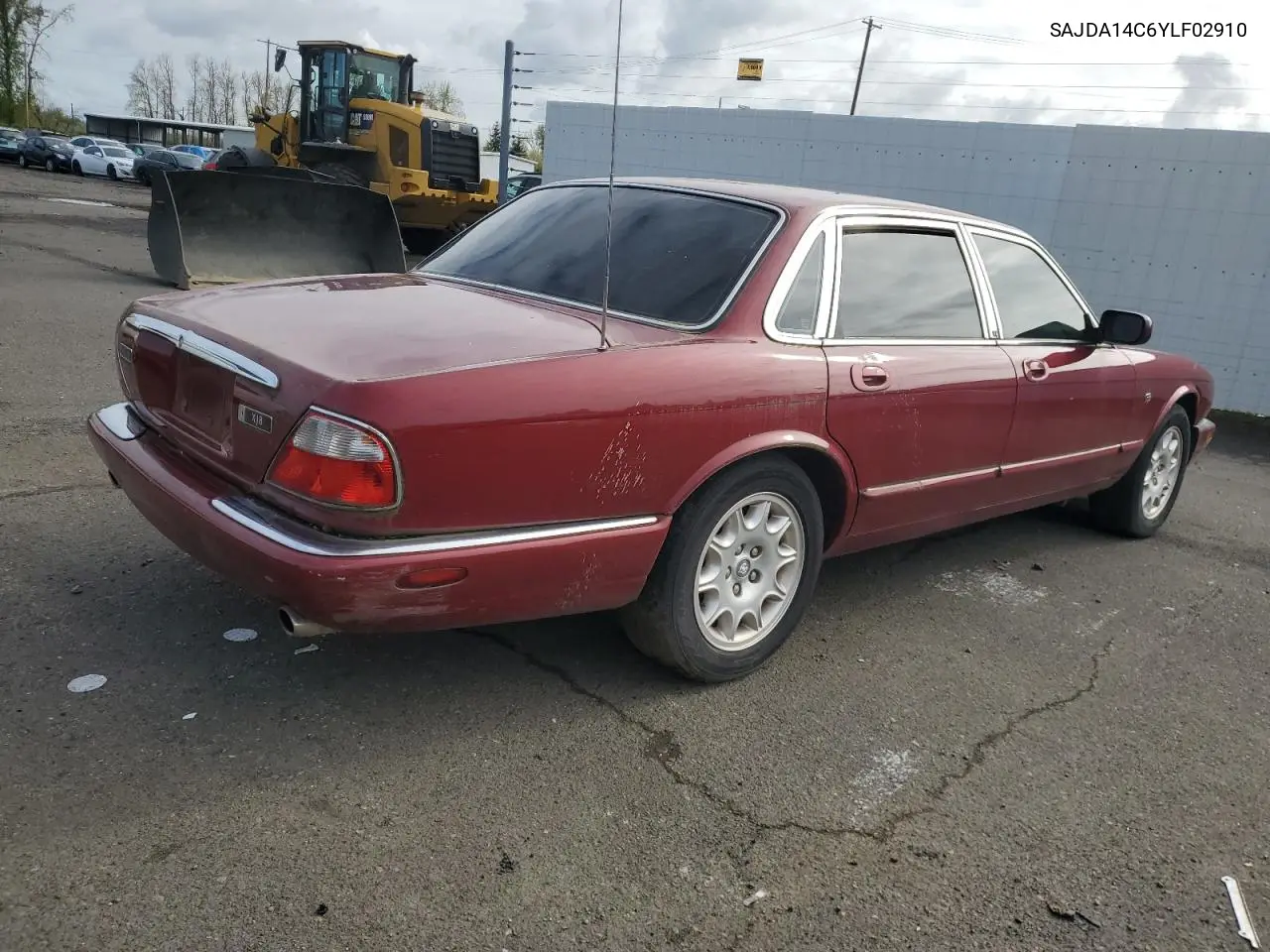 2000 Jaguar Xj8 VIN: SAJDA14C6YLF02910 Lot: 52257155