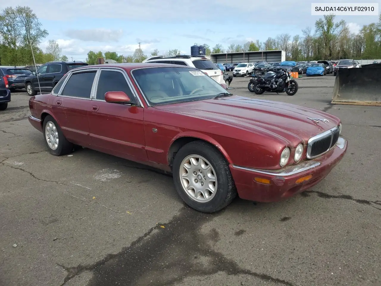 2000 Jaguar Xj8 VIN: SAJDA14C6YLF02910 Lot: 52257155