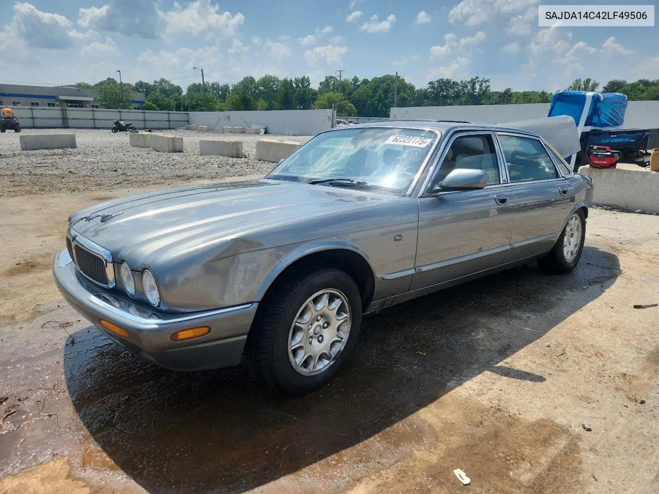 2002 Jaguar Xj8 VIN: SAJDA14C42LF49506 Lot: 62320175