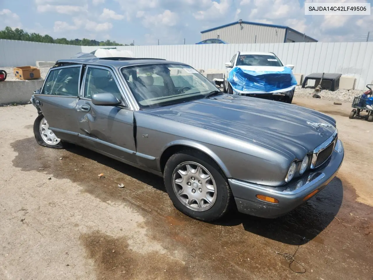 2002 Jaguar Xj8 VIN: SAJDA14C42LF49506 Lot: 62320175