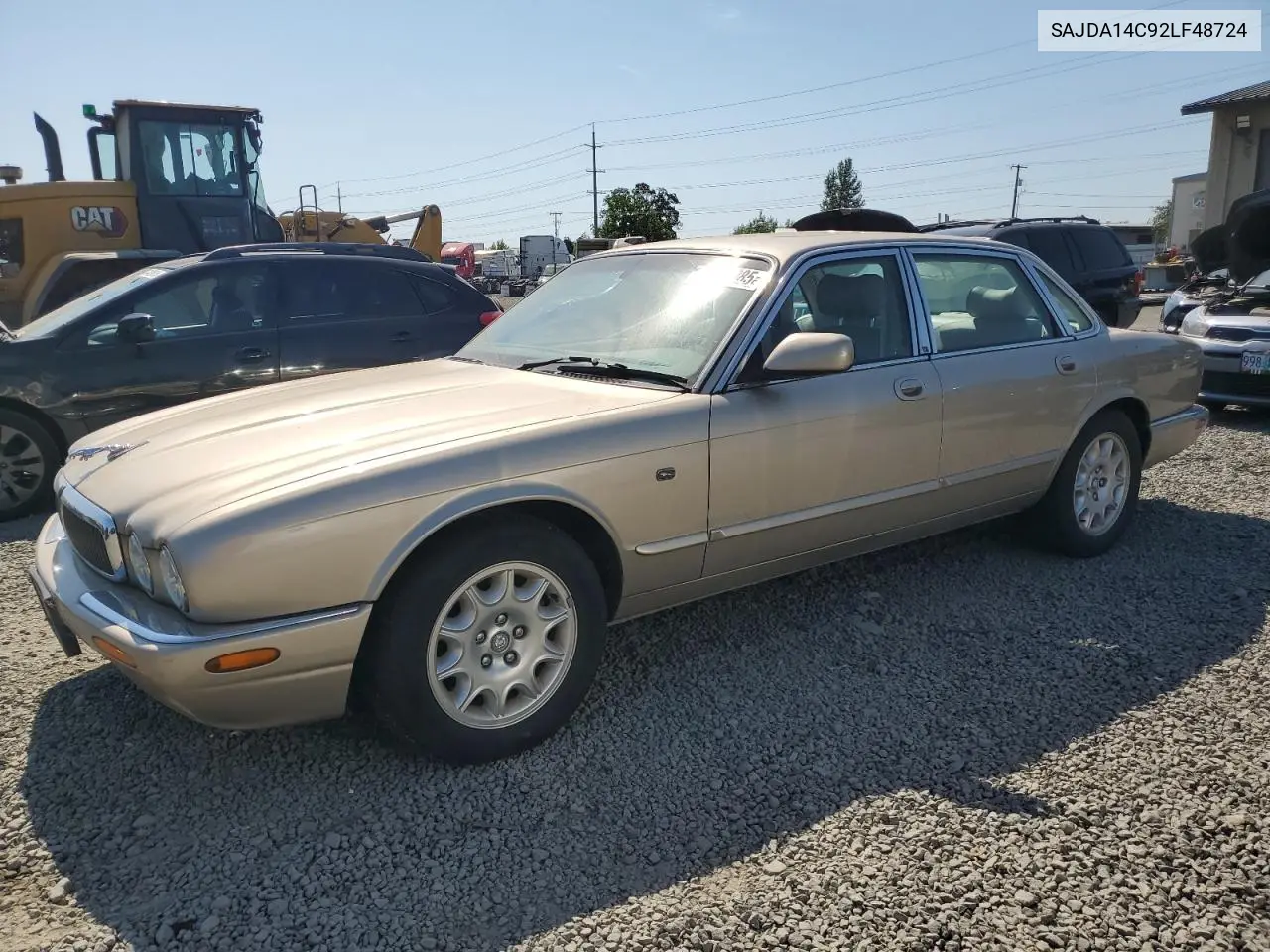 2002 Jaguar Xj8 VIN: SAJDA14C92LF48724 Lot: 63515085