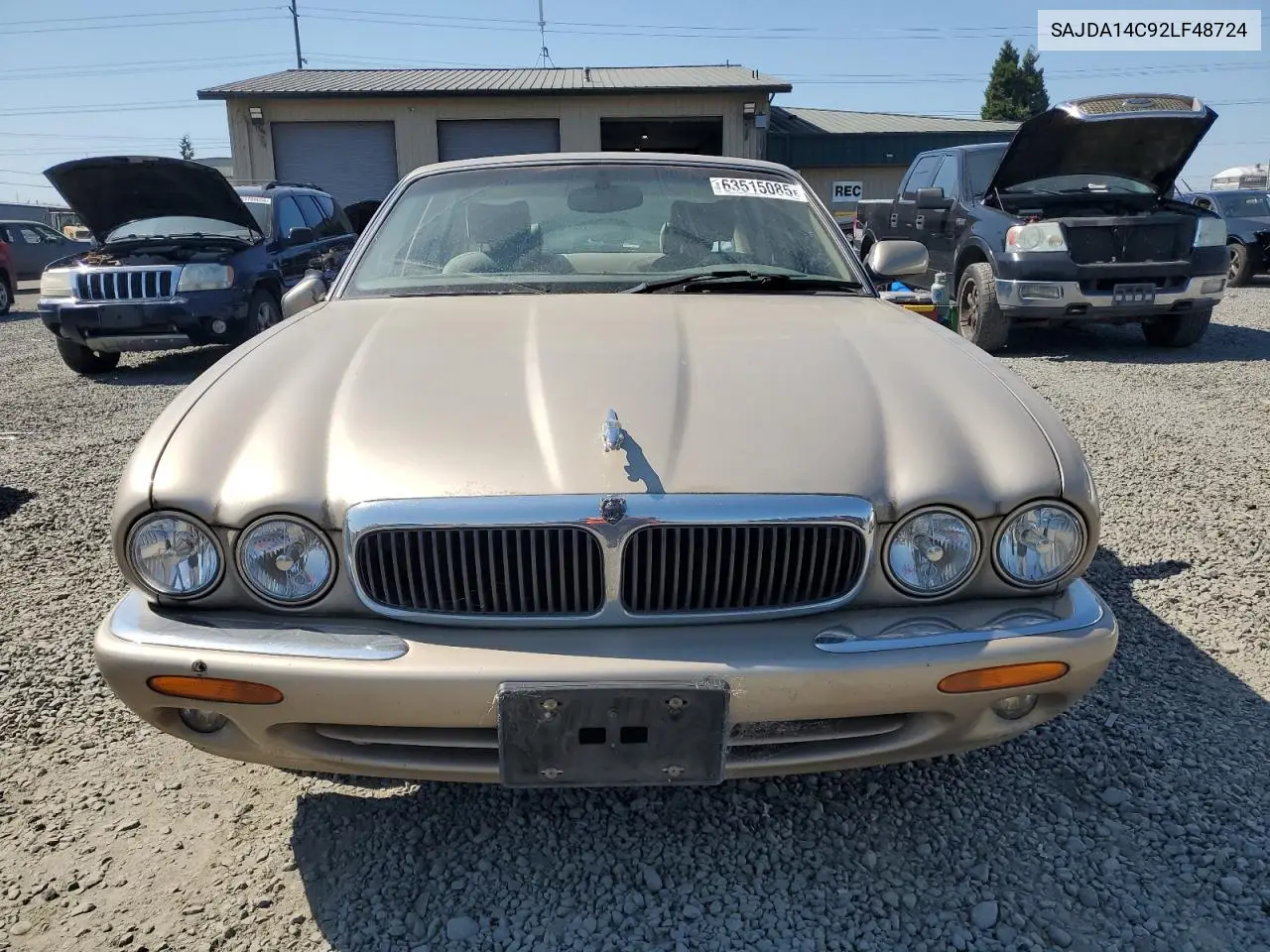2002 Jaguar Xj8 VIN: SAJDA14C92LF48724 Lot: 63515085