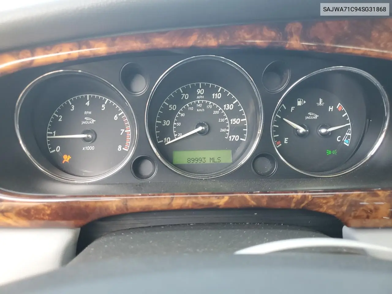 2004 Jaguar Xj8 VIN: SAJWA71C94SG31868 Lot: 57445575