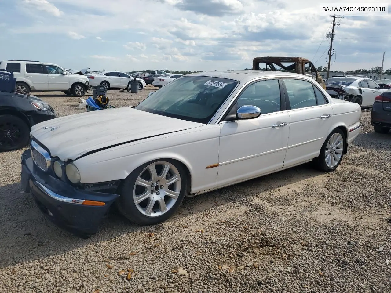 2004 Jaguar Vandenplas VIN: SAJWA74C44SG23110 Lot: 62593015