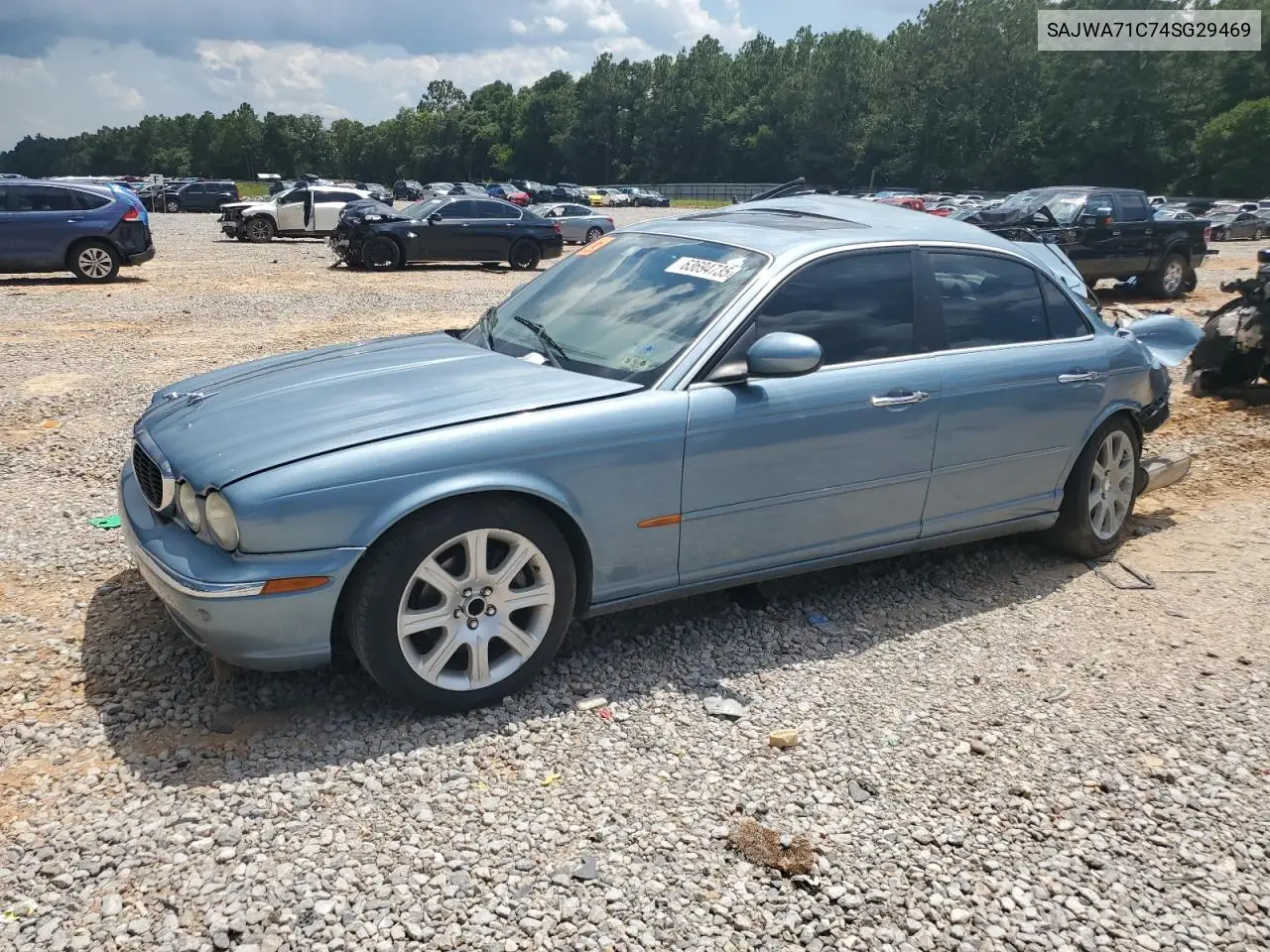 2004 Jaguar Xj8 VIN: SAJWA71C74SG29469 Lot: 63694735