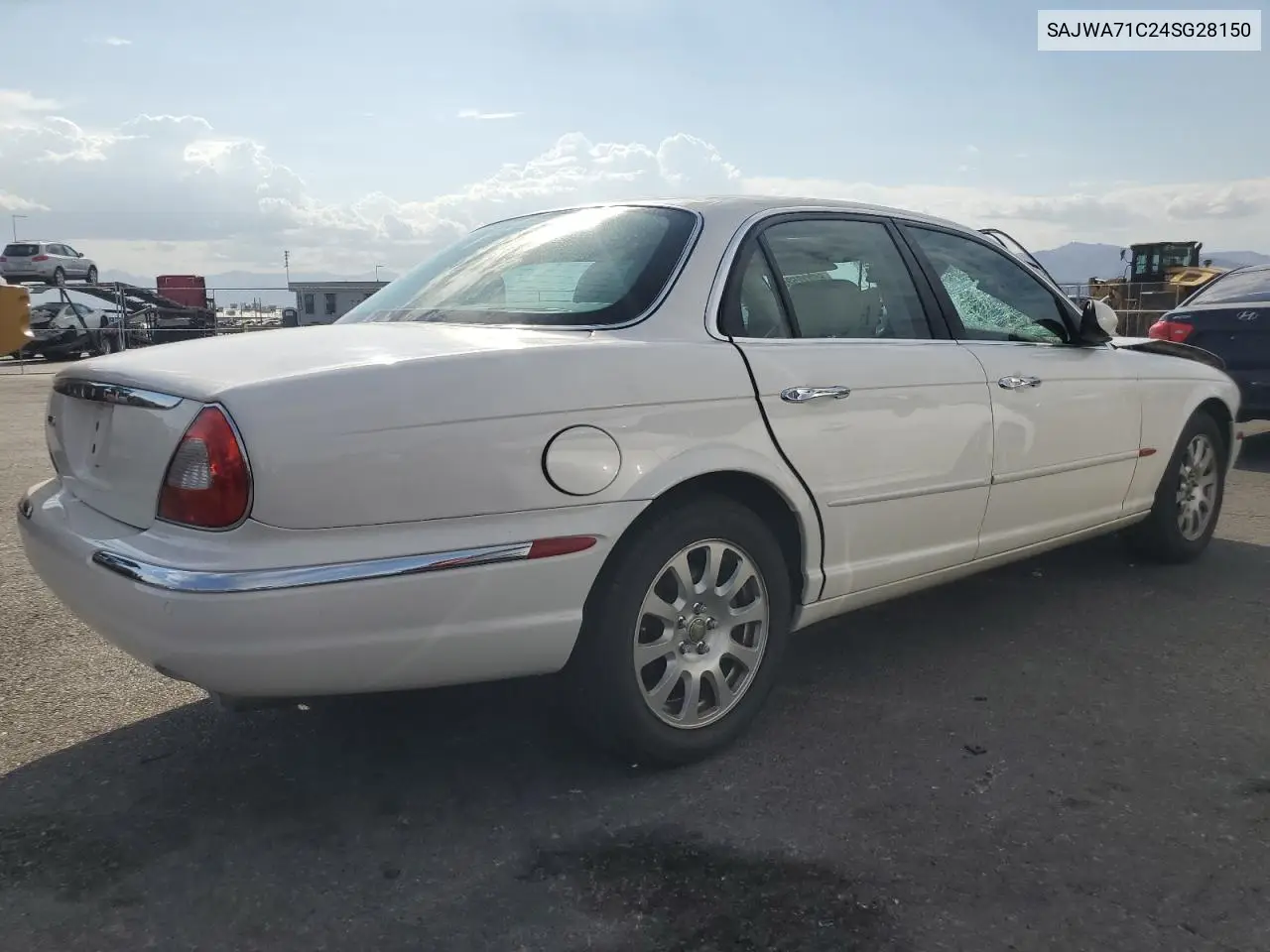 2004 Jaguar Xj8 VIN: SAJWA71C24SG28150 Lot: 65222525