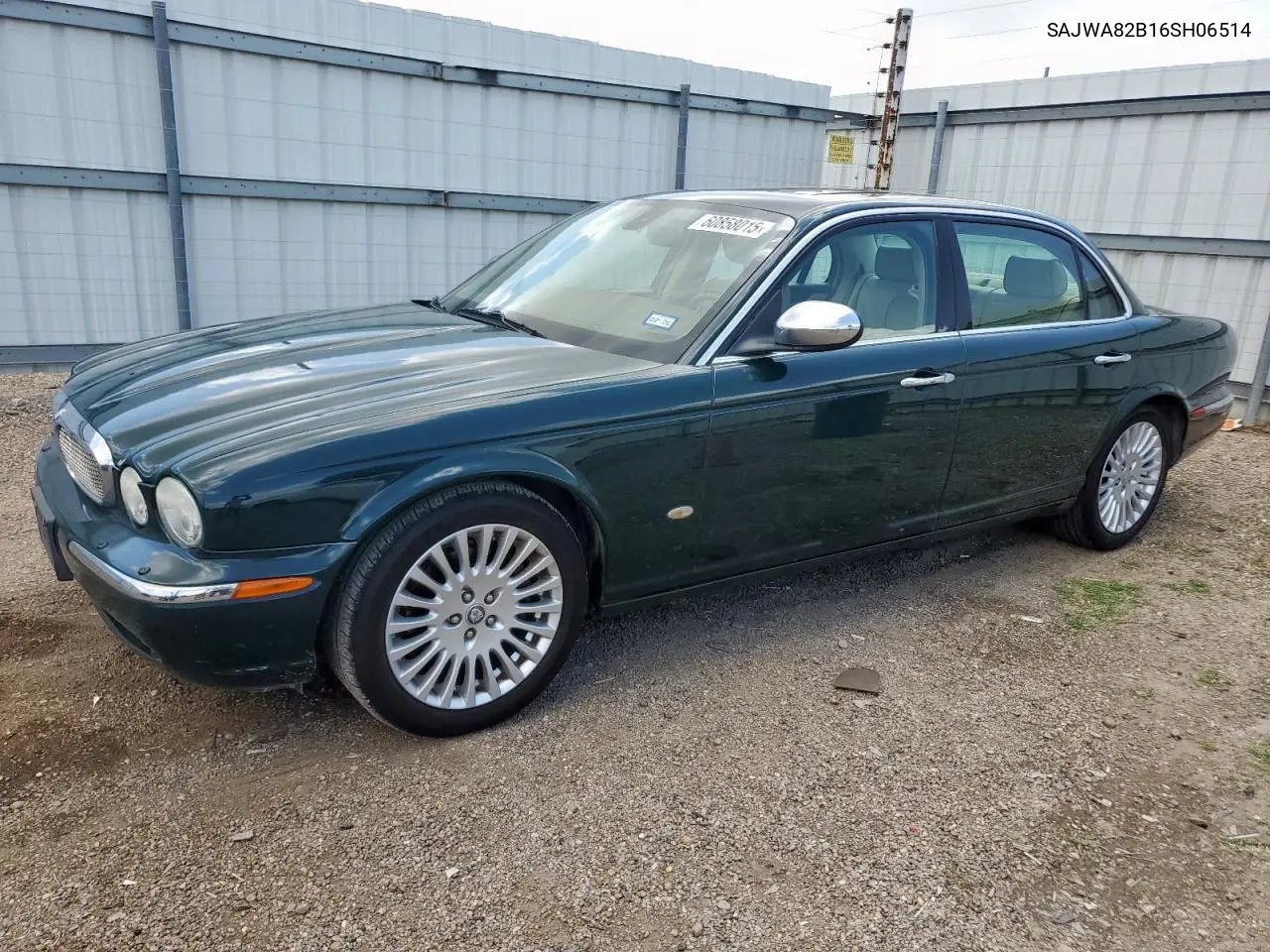 2006 Jaguar Vandenplas VIN: SAJWA82B16SH06514 Lot: 60858015