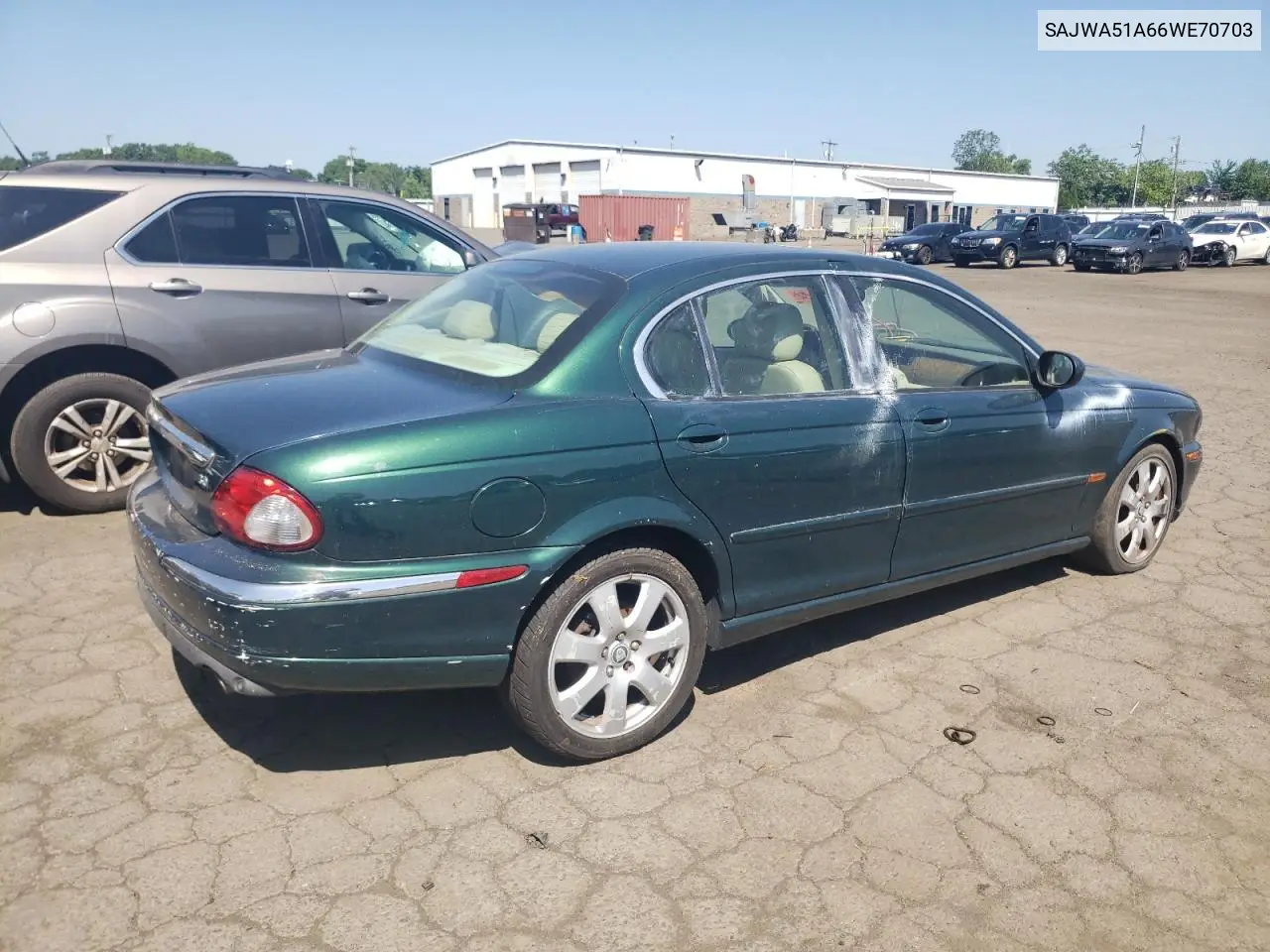 2006 Jaguar X-Type 3.0 VIN: SAJWA51A66WE70703 Lot: 61401295