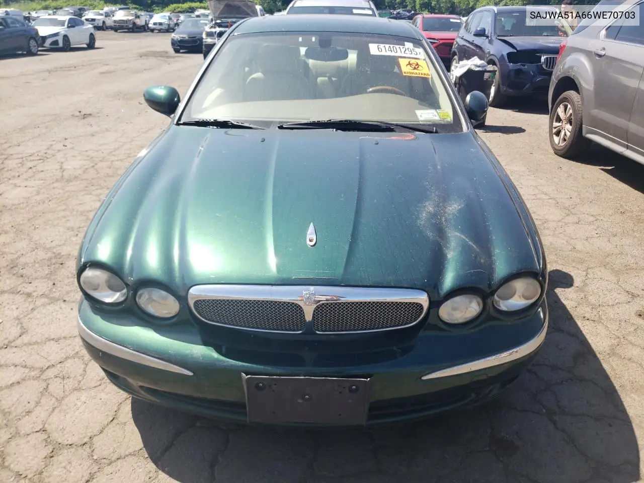 2006 Jaguar X-Type 3.0 VIN: SAJWA51A66WE70703 Lot: 61401295