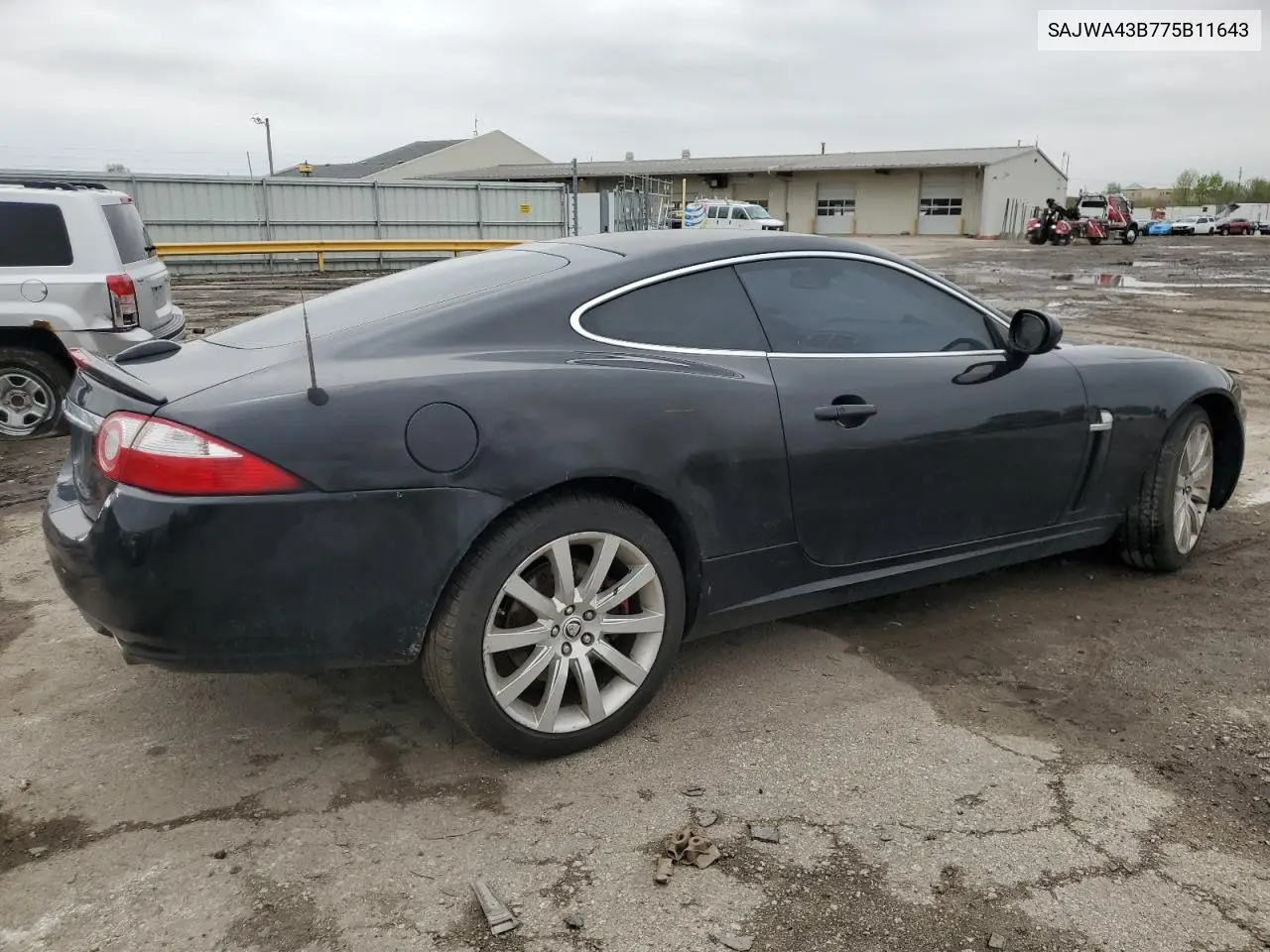 2007 Jaguar Xk VIN: SAJWA43B775B11643 Lot: 55782135