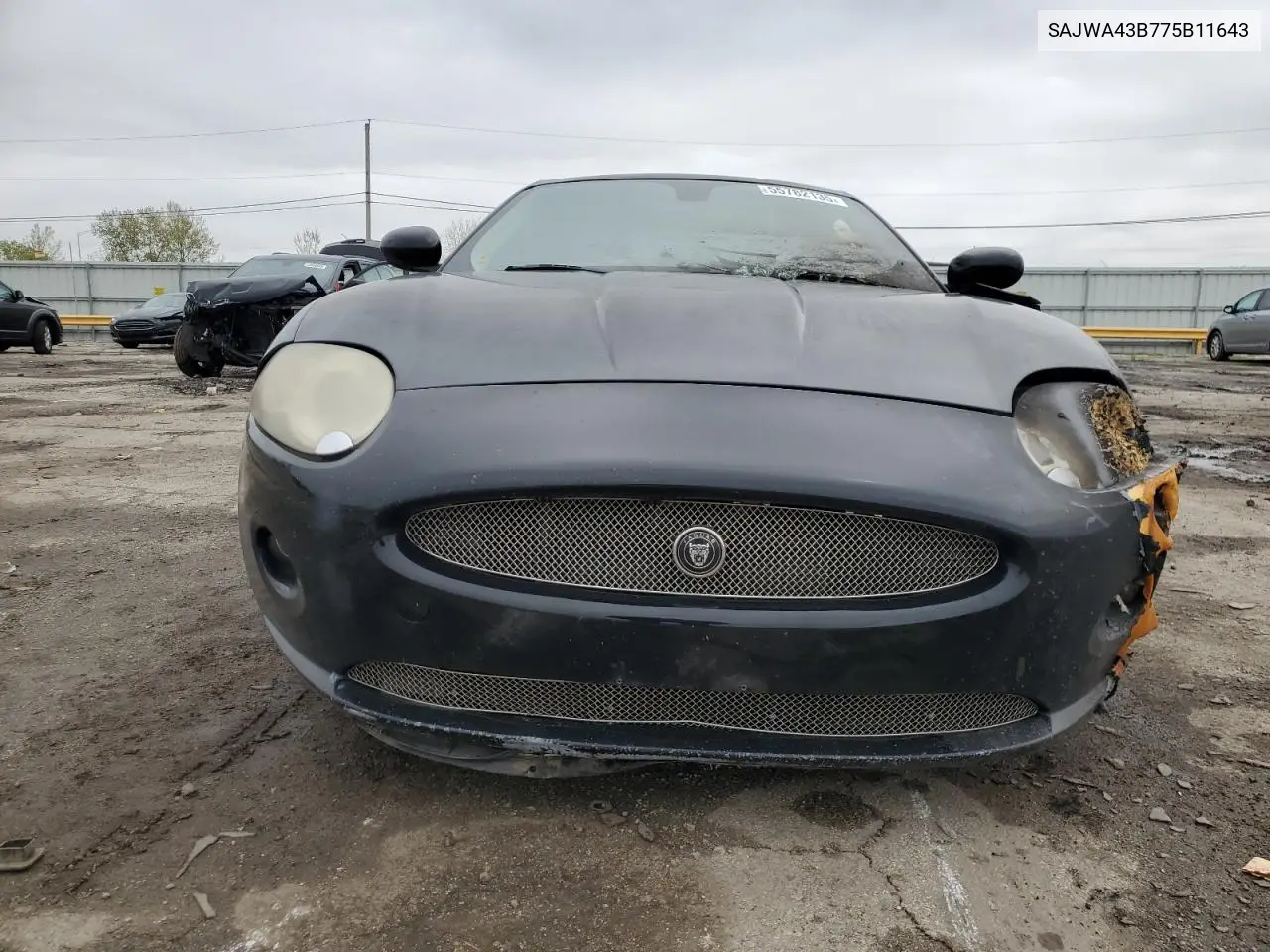 2007 Jaguar Xk VIN: SAJWA43B775B11643 Lot: 55782135