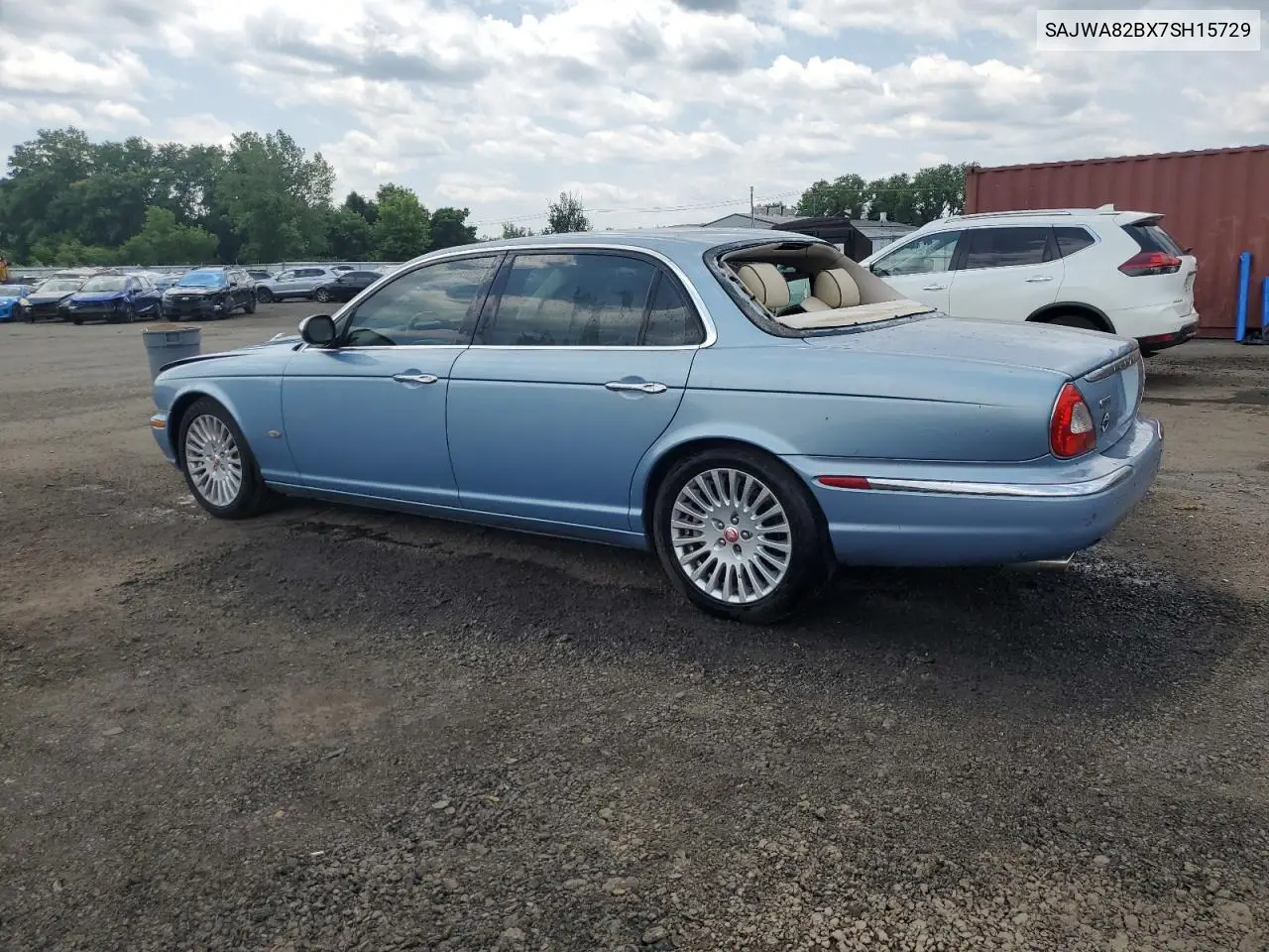 2007 Jaguar Vandenplas VIN: SAJWA82BX7SH15729 Lot: 60509185
