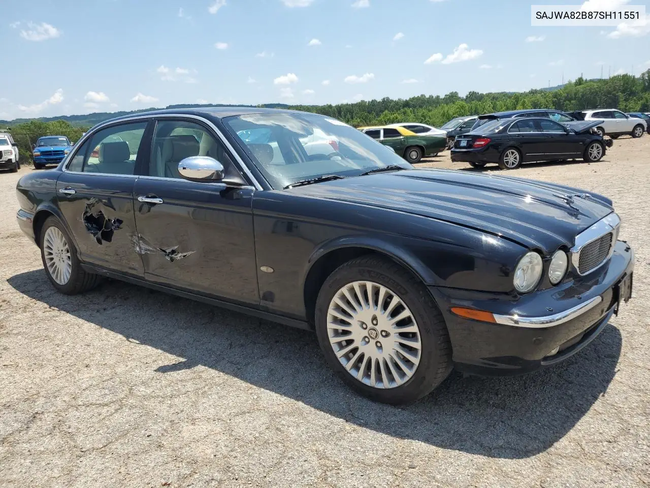 2007 Jaguar Vandenplas VIN: SAJWA82B87SH11551 Lot: 61506525