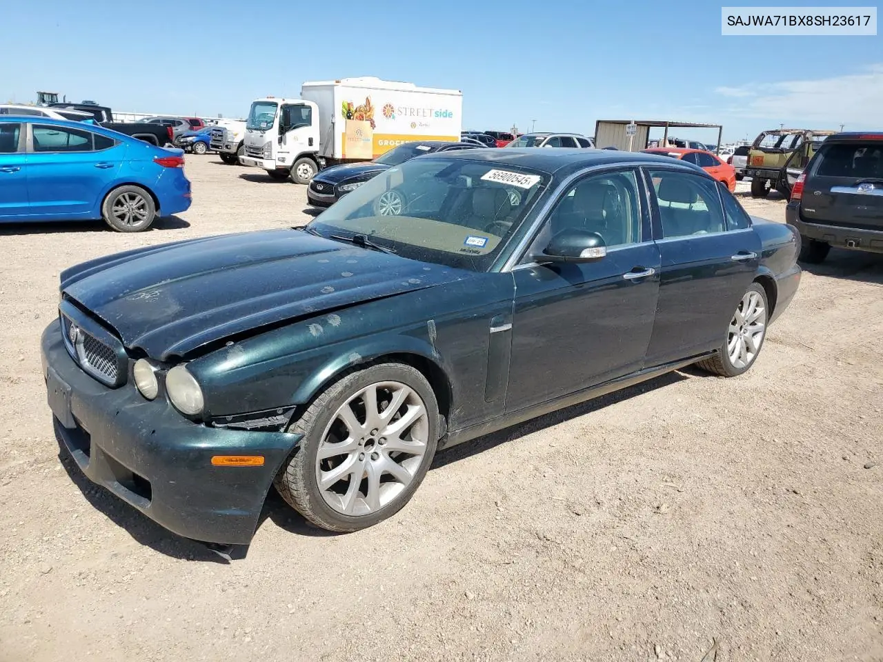 2008 Jaguar Xj8 VIN: SAJWA71BX8SH23617 Lot: 56900545